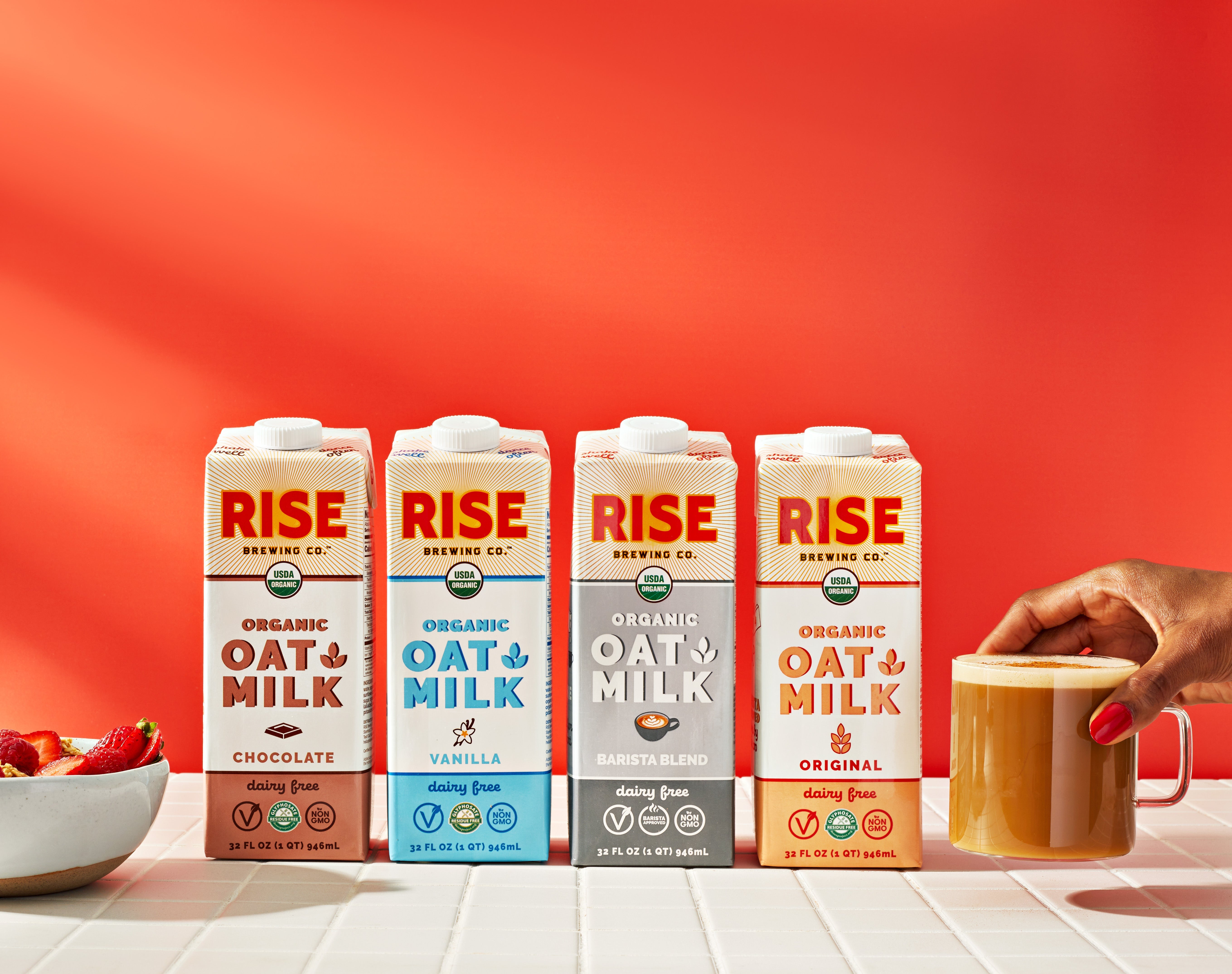 RISE Brewing Co. Award Winning Organic Oat Milk