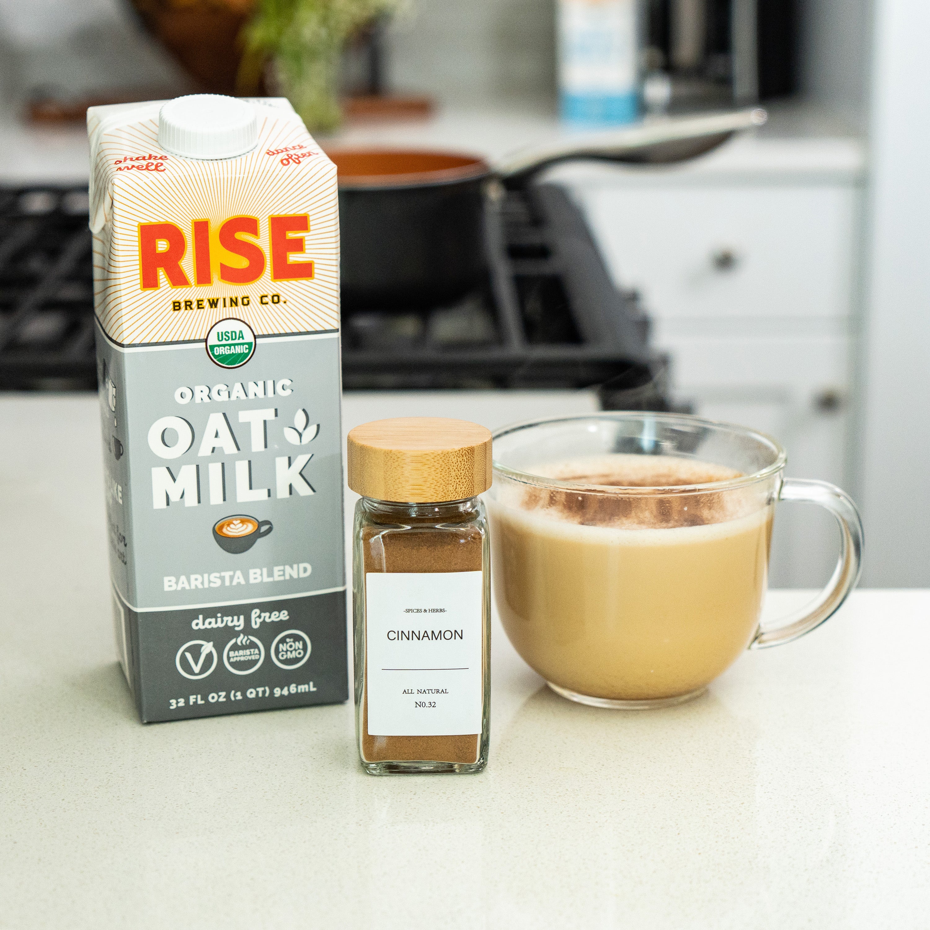 RISE Cinnamon Barista Latte