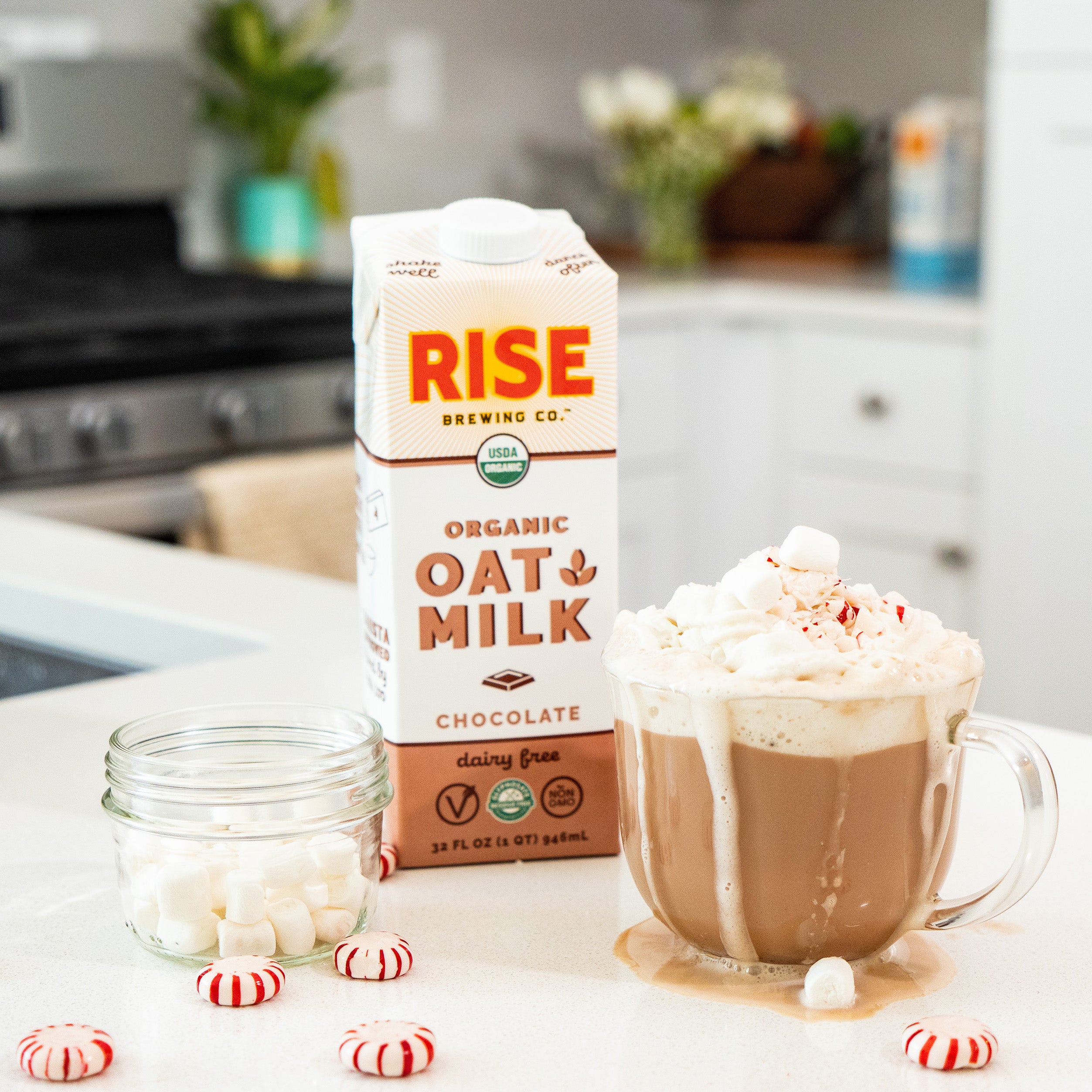 RISE Peppermint Latte