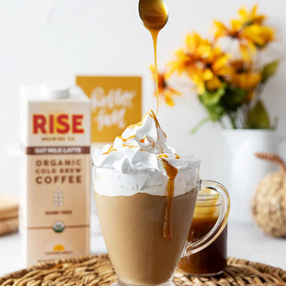 RISE Brewing Co. Caramel Brûlée Latte