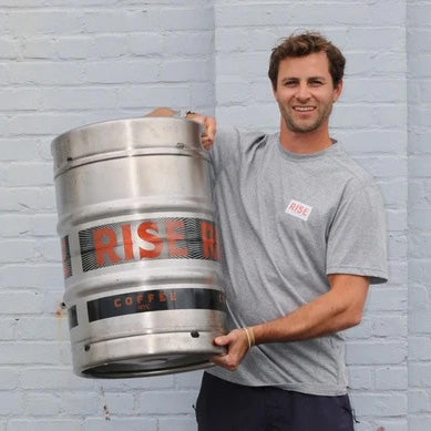 RISE keg