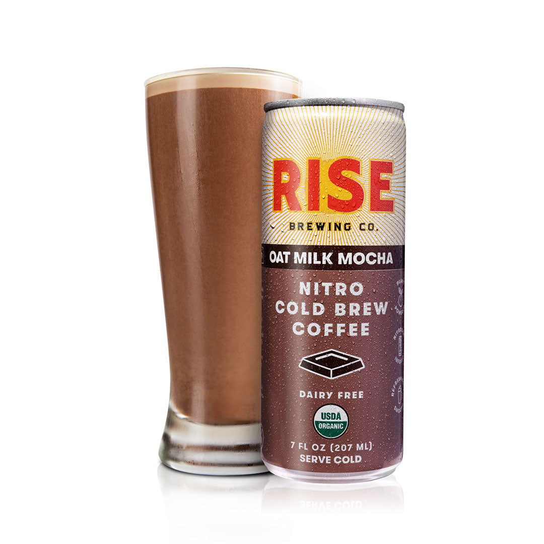 RISE Brewing Co. Oat Milk Mocha Nitro Cold Brew 7oz