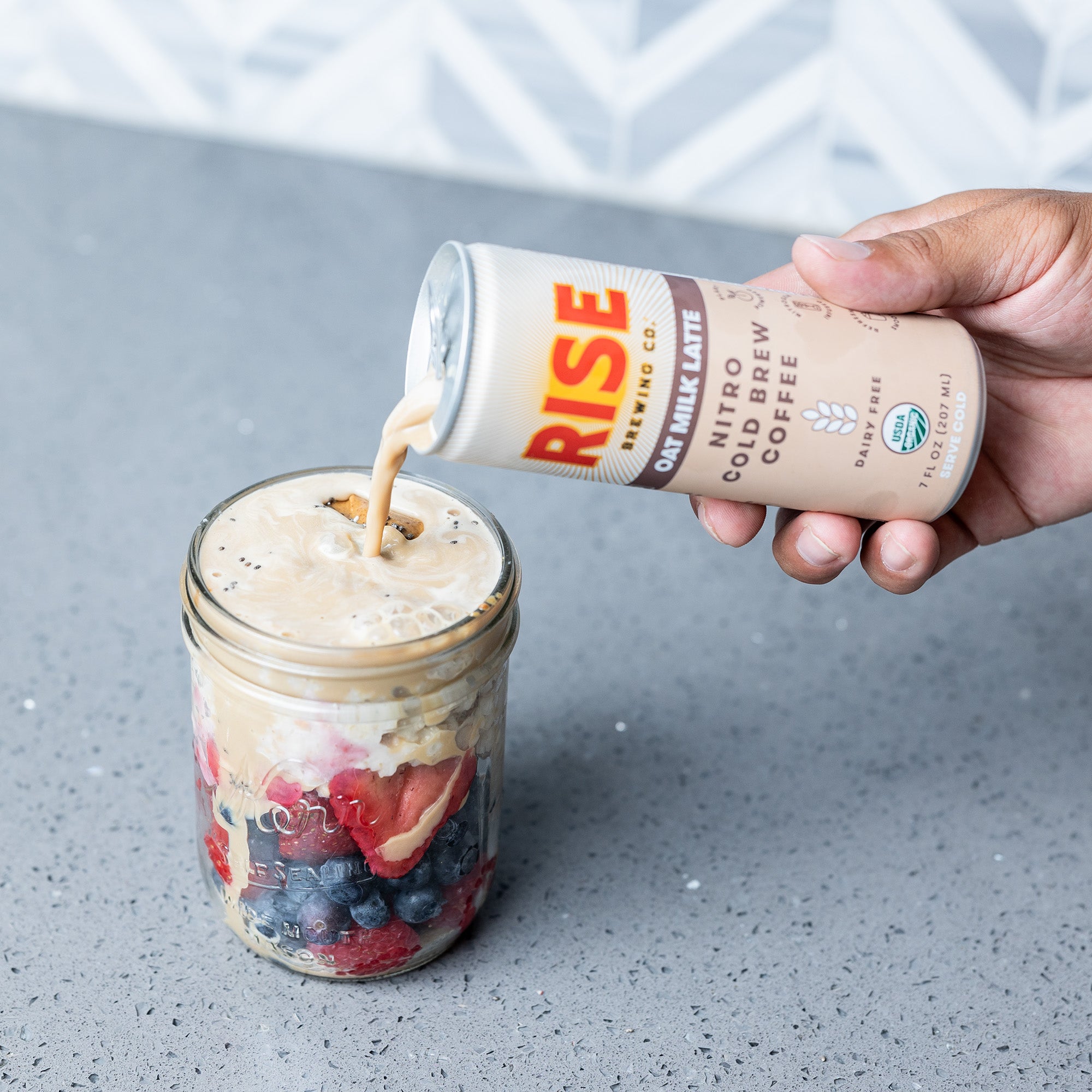 RISE Brewing Co. Overnight Oats