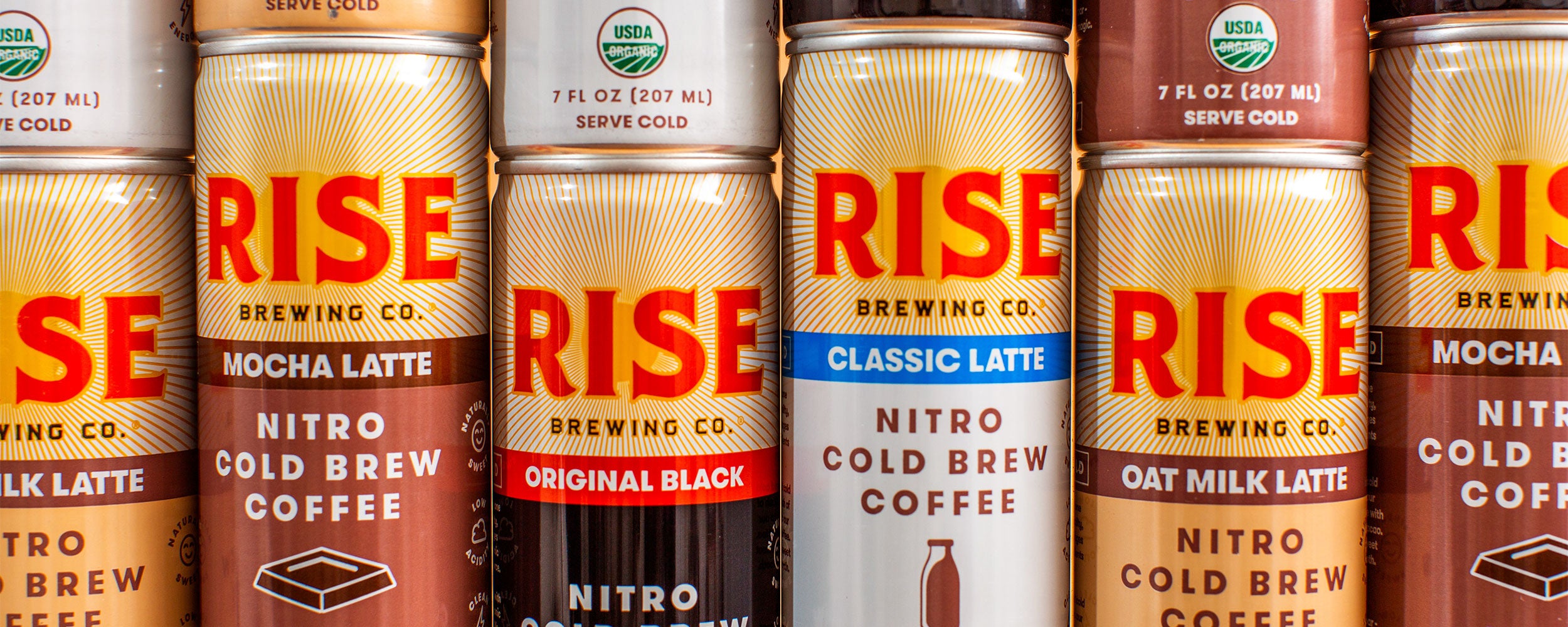 RISE Brewing Co. Cold Brew Cans