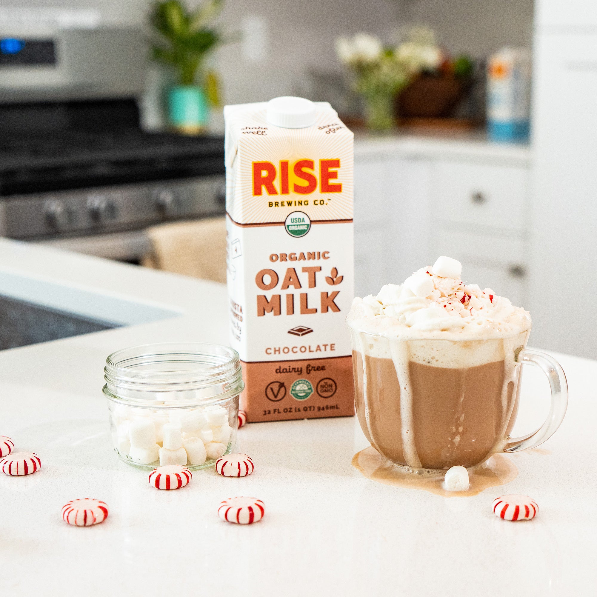 Choco Rise Peppermint Schnapps Hot chocolate – RISE Beverages LLC