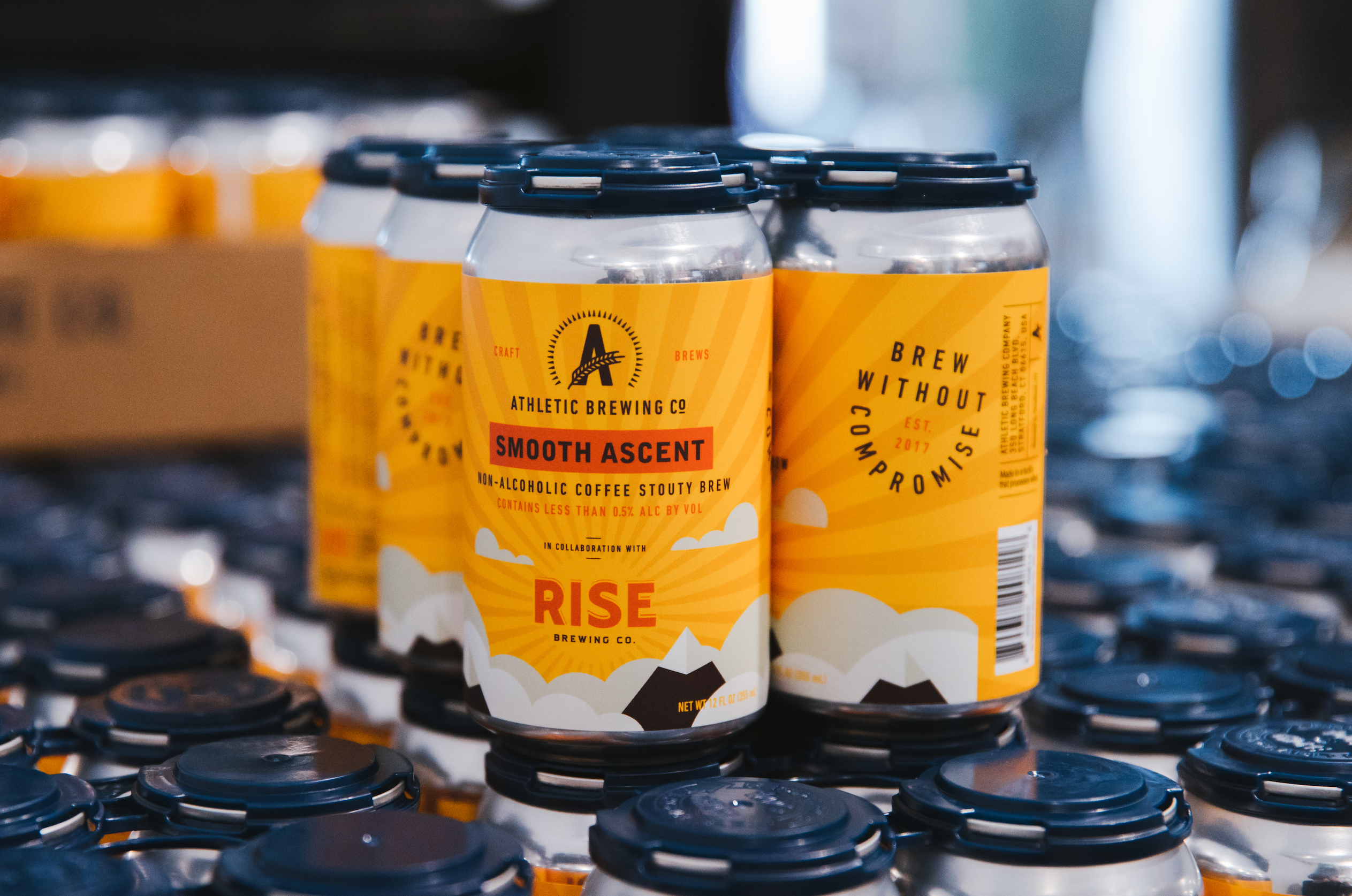 RISE Brewing Co. x Athletic Brewing Co.