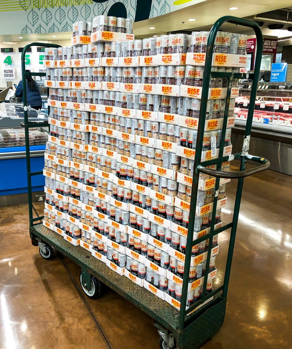 RISE Brewing Co. Nitro Cold Brew Cans