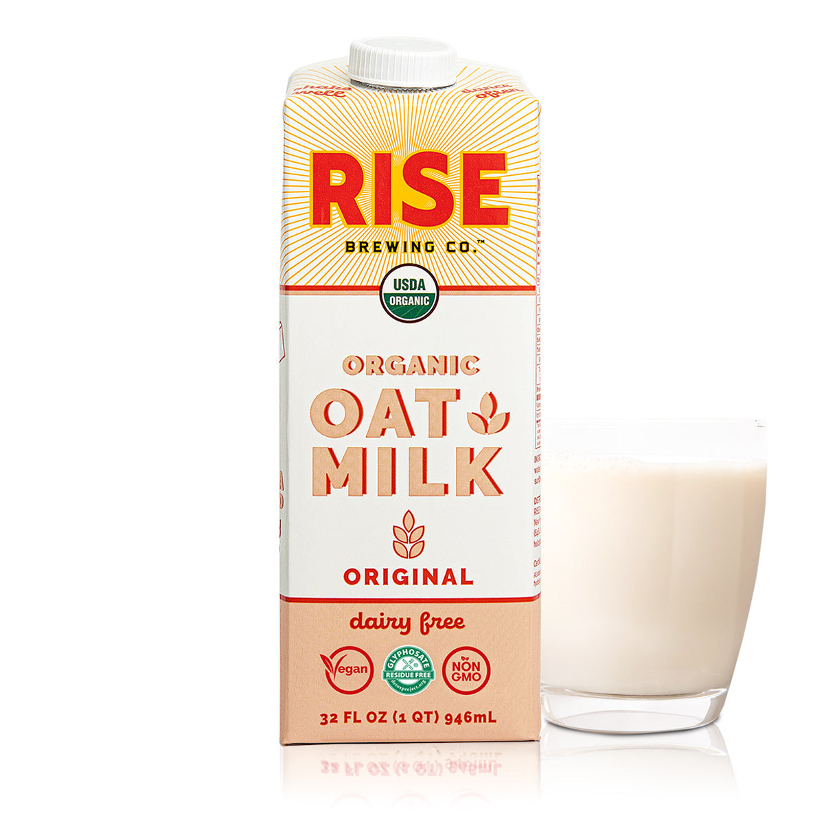 RISE Brewing Co. Organic Oat Milk Variety Pack - Original