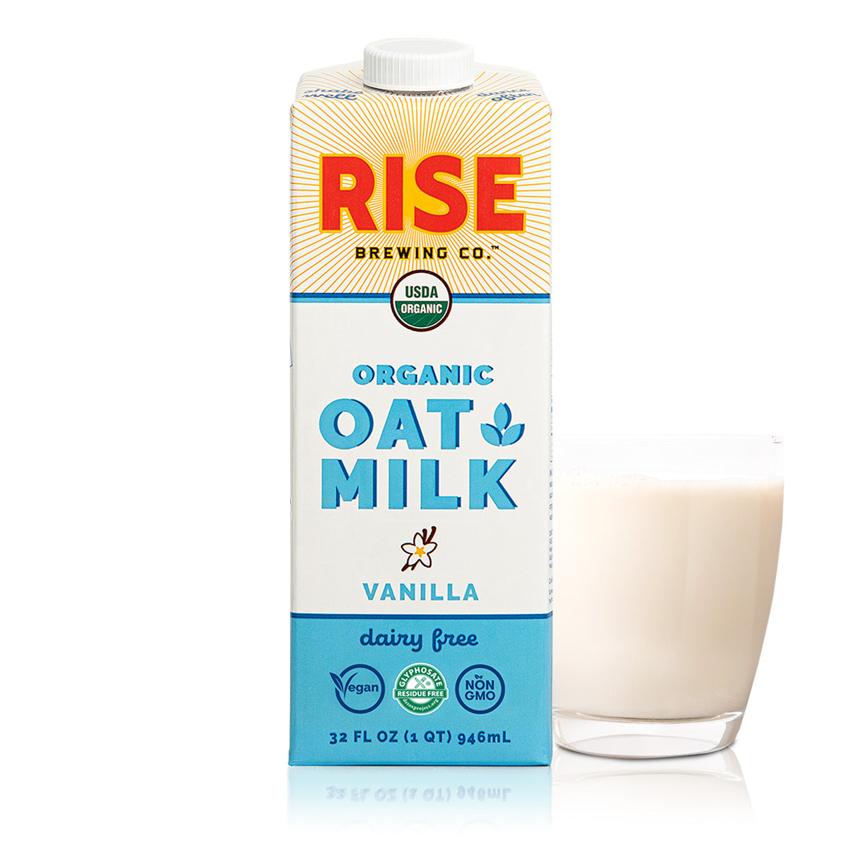 RISE Brewing Co. Organic Oat Milk Variety Pack - Vanilla 