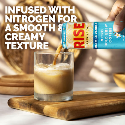 Infused with nitrogen for a Smooth & creamy texture